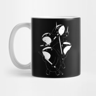 Teenage Mutant Ninja Badgers Mug